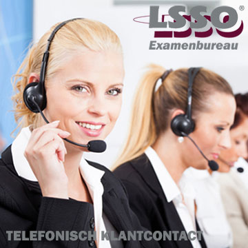 Informatie examens Telefonisch klantcontact | Examenbureau LSSO